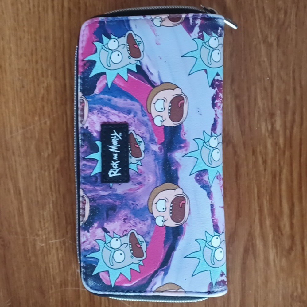 Rick and Morty Bioworld Wallet/ Hand Purse